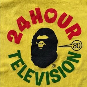 A Bathing Ape / 24 Hour Television Collaboration Tee